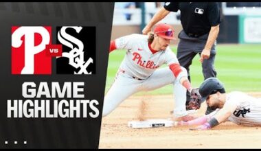 Phillies vs. White Sox Game Highlights (7/30/25) | MLB Highlights