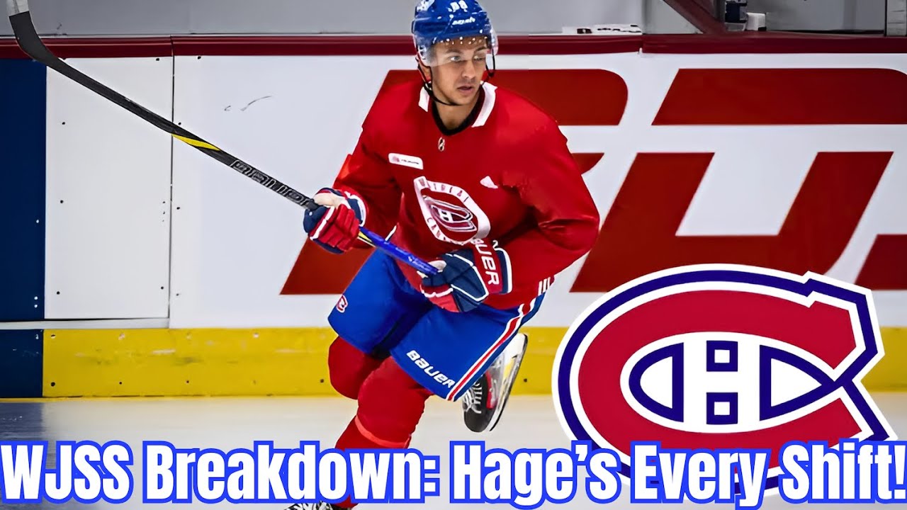 Habs Prospect Michael Hage Breakdown: Every Shift at WJSS 2025