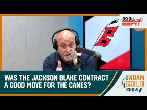What was it that solidified the Carolina Hurricanes’ decision to lock in Jackson Blake long term?