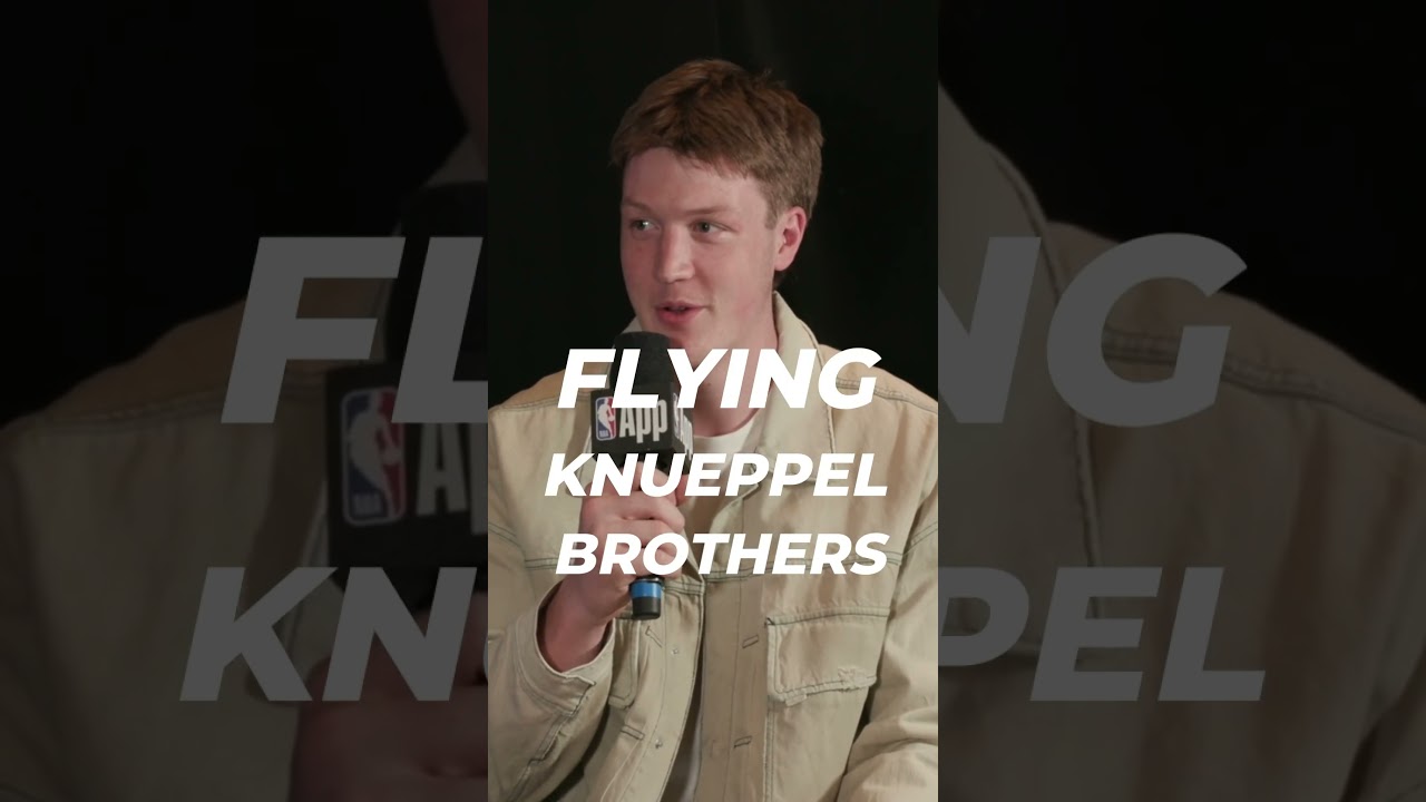 The next great basketball family, THE FLYING KNUEPPEL BROTHERS 🫡#hornets #duke #nba #basketball