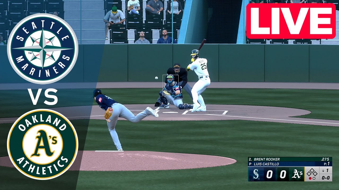 MLB LIVE🔴 Seattle Mariners vs Oakland Athletics - Jul 30, 2025 | Full Game MLB 2025 EN VIVO
