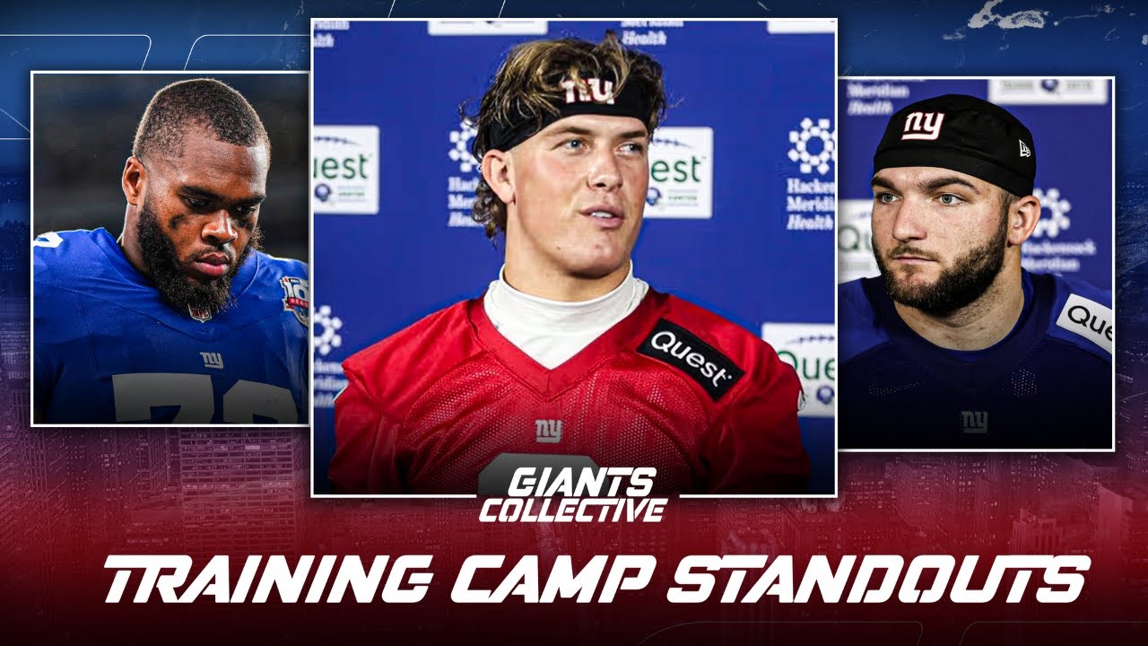 Top STANDOUTS From New York Giants Training Camp!