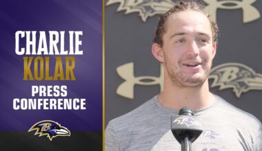 Charlie Kolar: 'It’s Pretty Cool to Play on a Team That’s This Loaded' | Baltimore Ravens