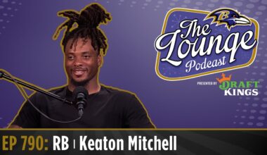 Keaton Mitchell Joins The Lounge | Baltimore Ravens