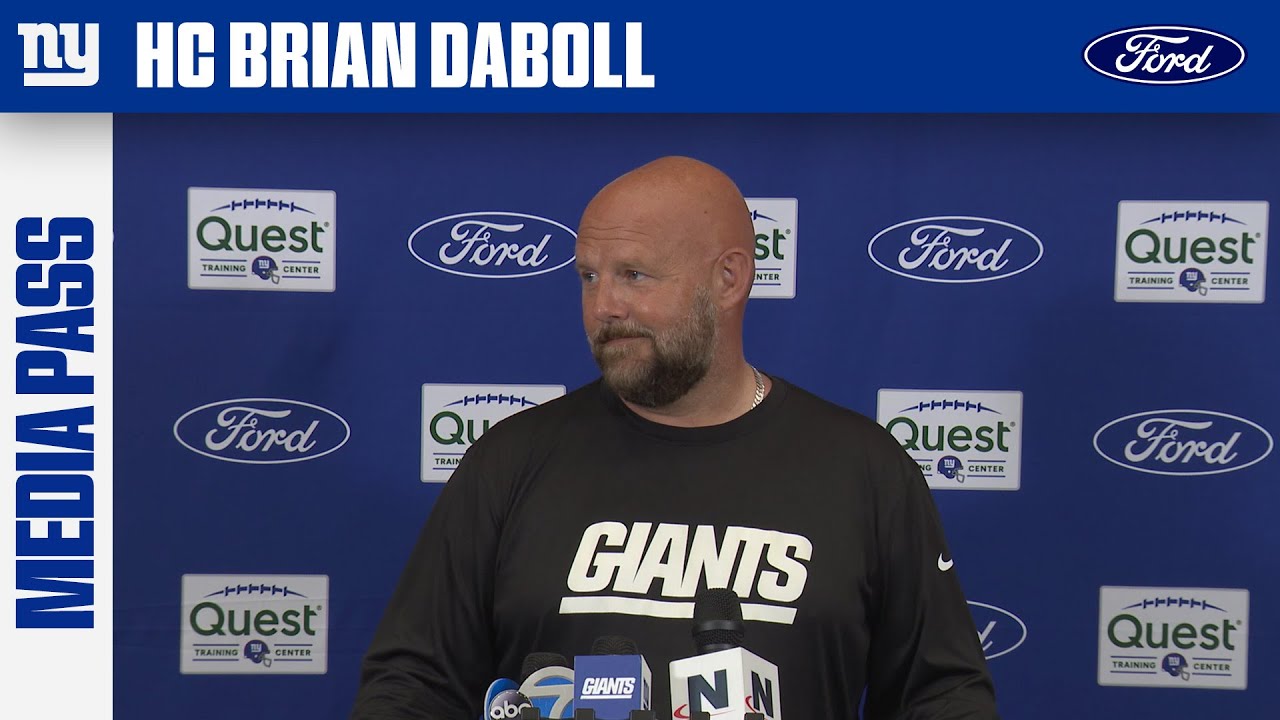 Coach Brian Daboll on Malik Nabers’ Status | New York Giants