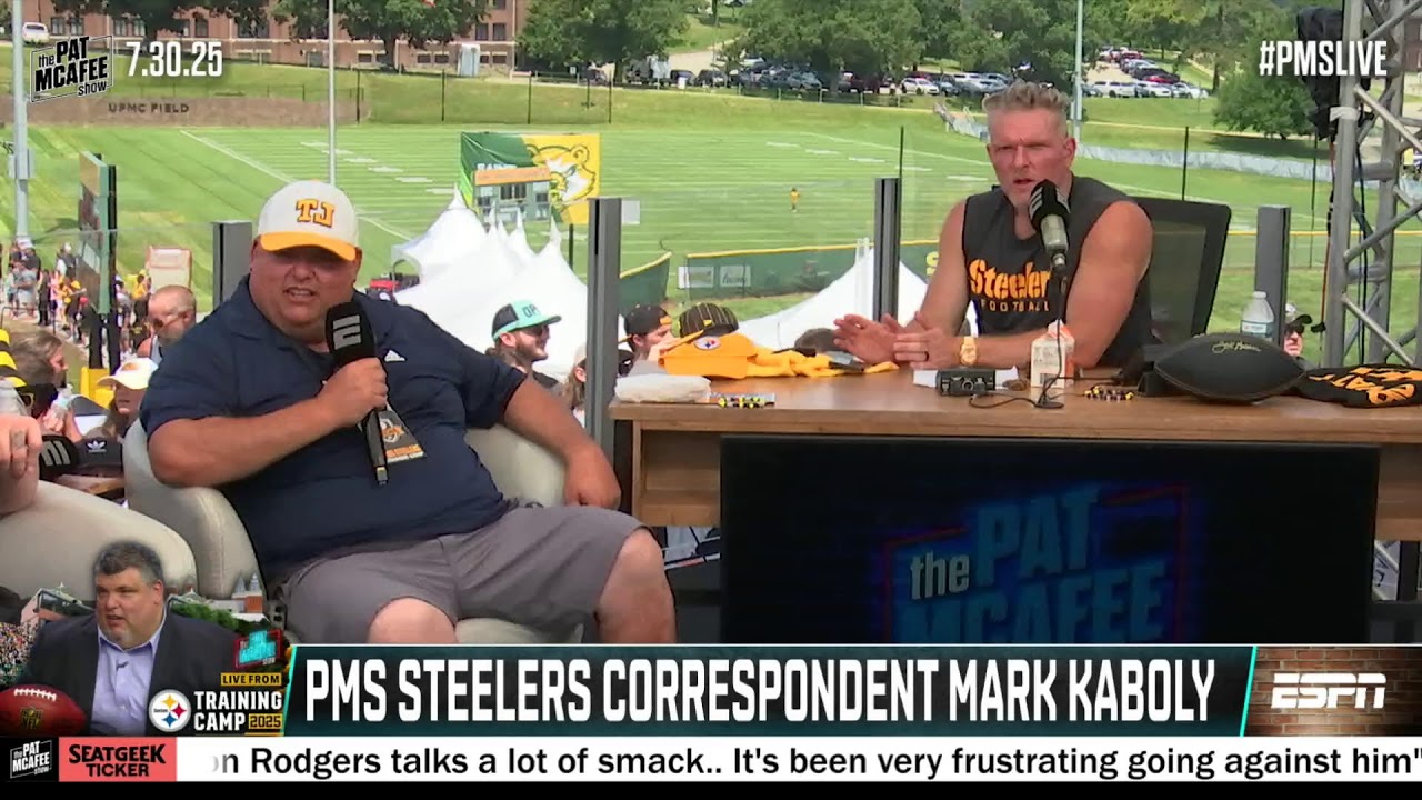 The Pat McAfee Show Live From Steelers Camp | Wednesday July 30th 2025