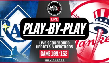 🔴LIVE Tampa Bay Rays vs New York Yankees - Play-By-Play & Reactions (7/31/25)