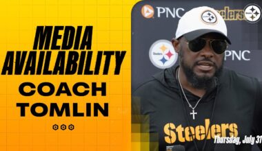 Coach Mike Tomlin on 'being light on our feet' (July 31) | Pittsburgh Steelers