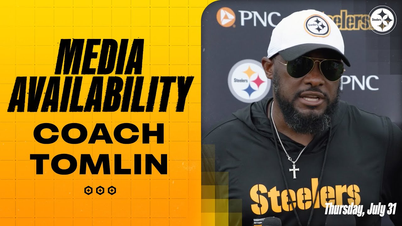 Coach Mike Tomlin on 'being light on our feet' (July 31) | Pittsburgh Steelers