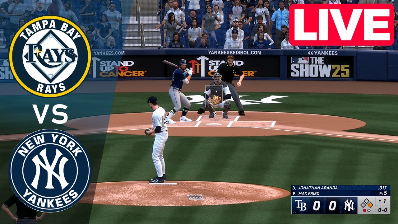 MLB LIVE🔴 New York Yankees vs Tampa Bay Rays - Jul 31, 2025 | Full Game MLB 2025 EN VIVO
