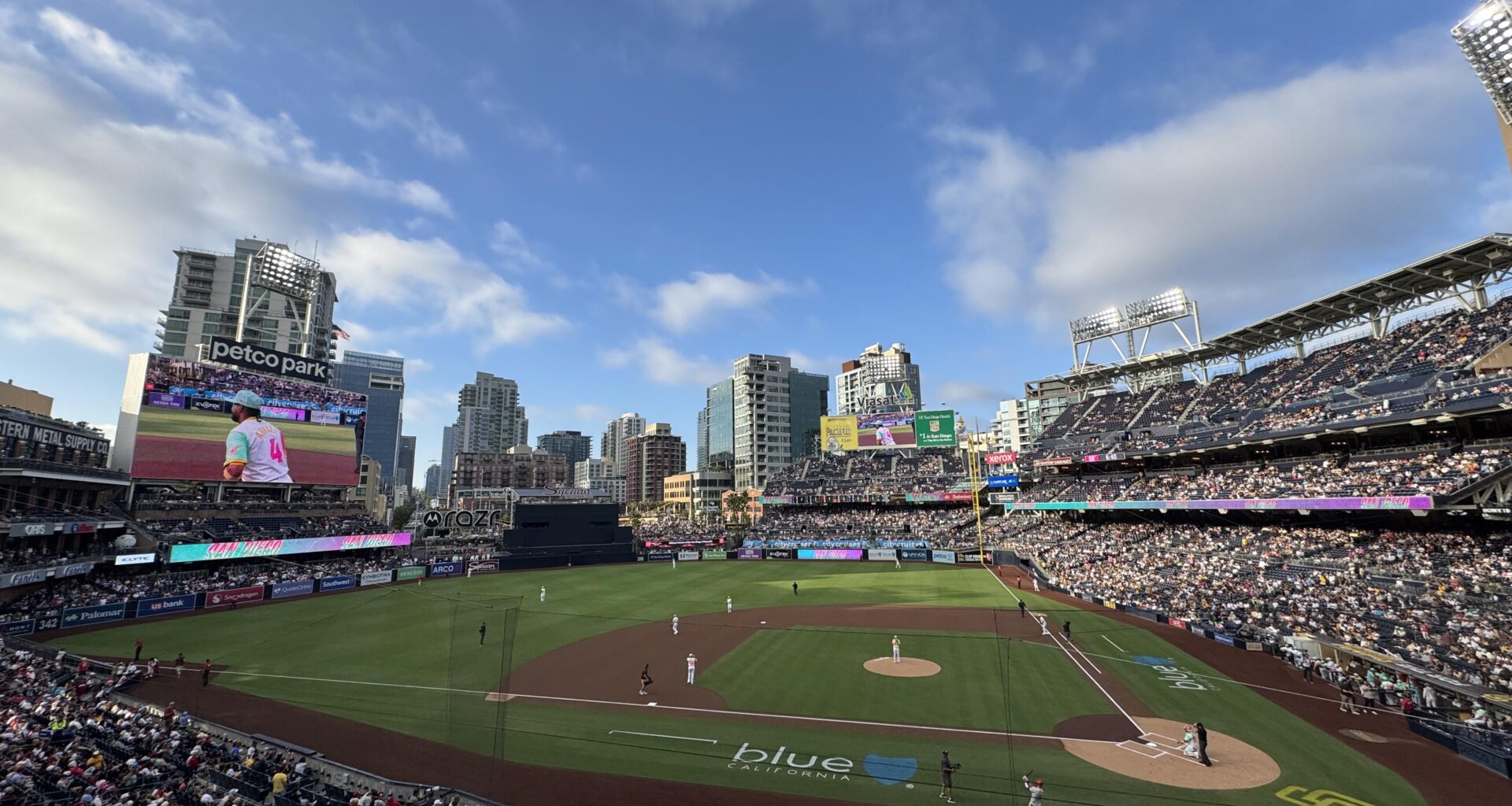 First time at Petco, what an amazing ballpark!