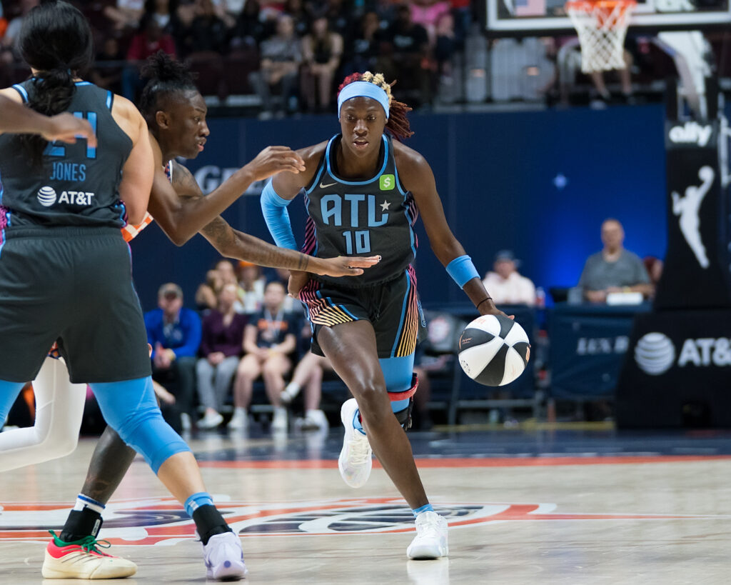 Atlanta Dream guard <a rel=