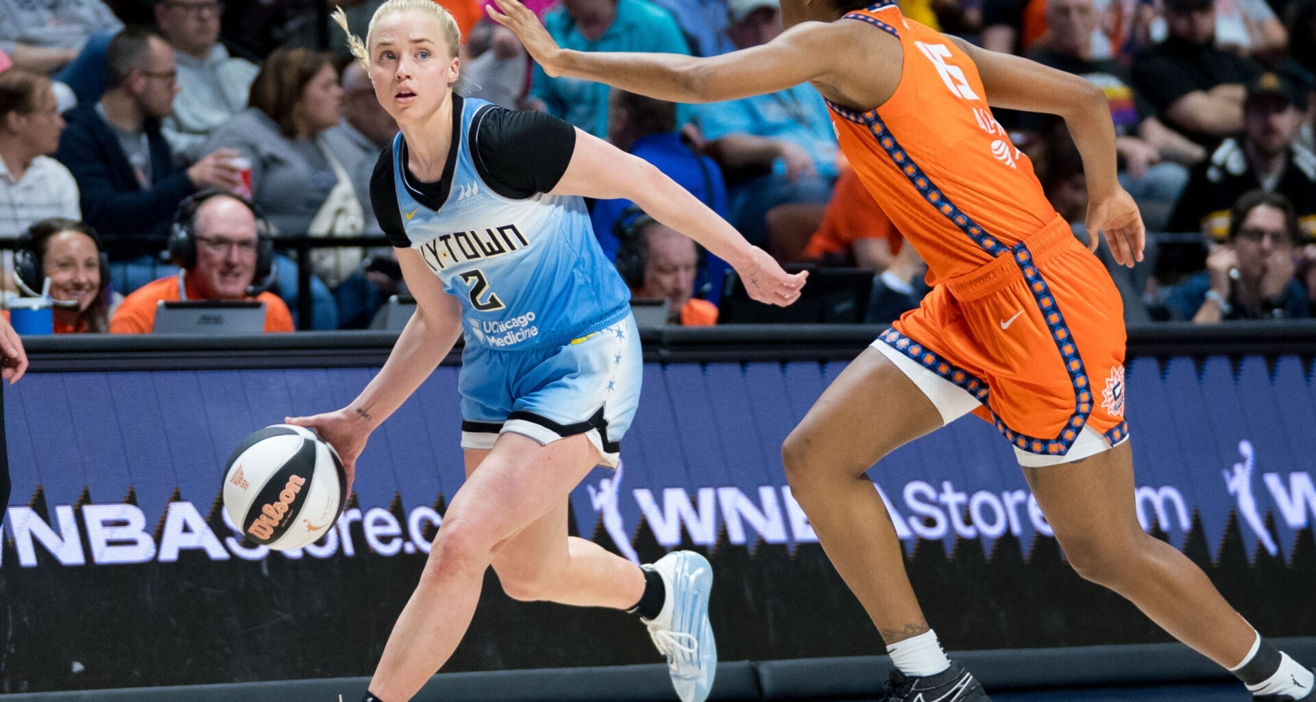 How Chicago's Hailey Van Lith is staying positive in rookie season