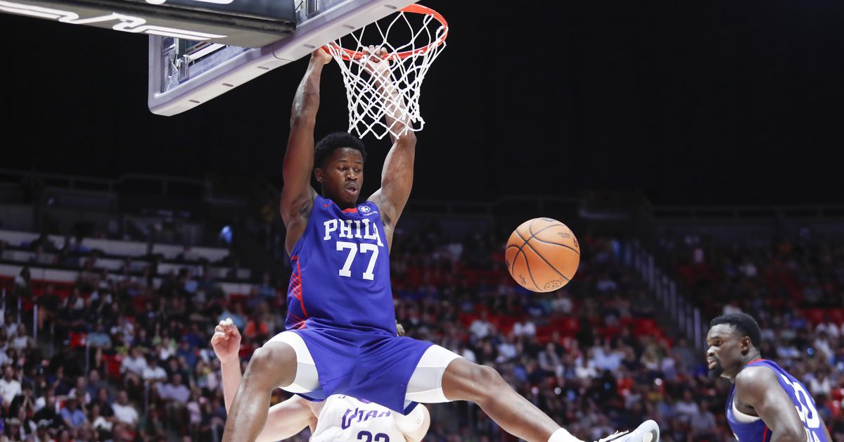 VJ Edgecombe mighty impressive as Sixers fall to Jazz in first Summer League game