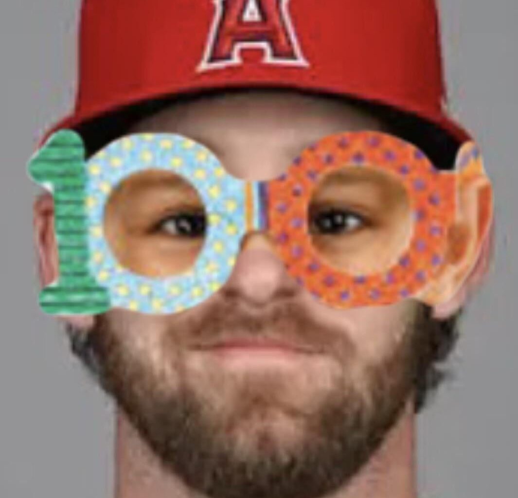 100 career home runs! Join me in congratulating Taylor Ward on this great achievement