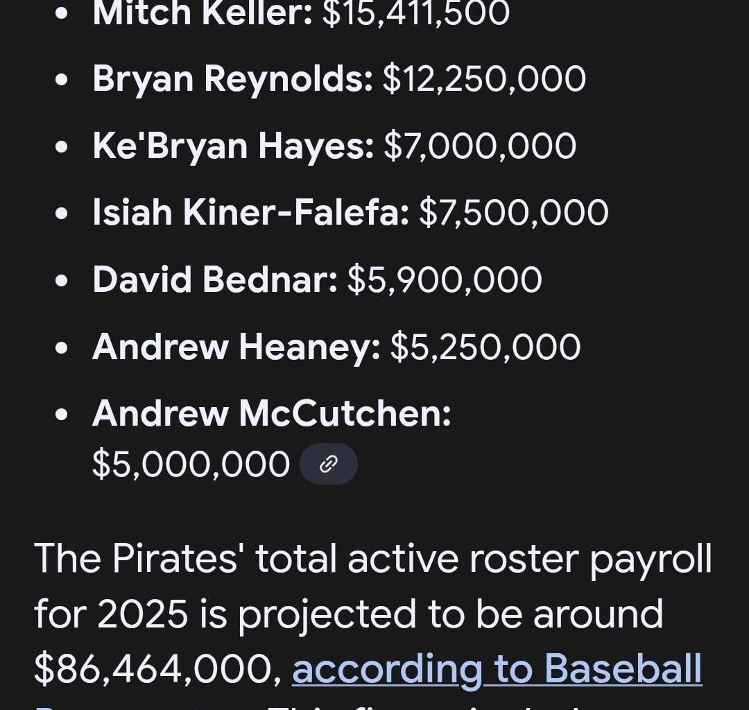 So, who are the buc$ trading ?
