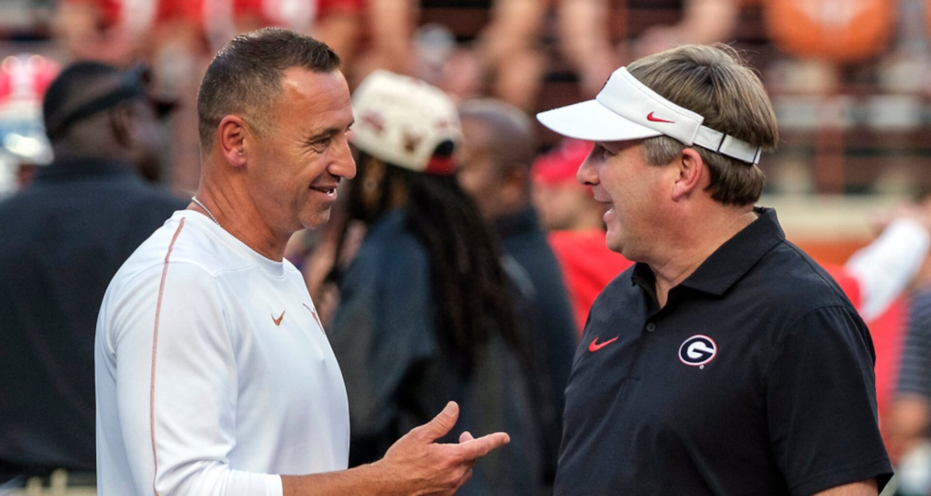 Georgia-Texas battle for Tyler Atkinson makes SEC Media Days appearance all the more juicy