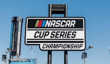 A generic image of the NASCAR Cup Series logo