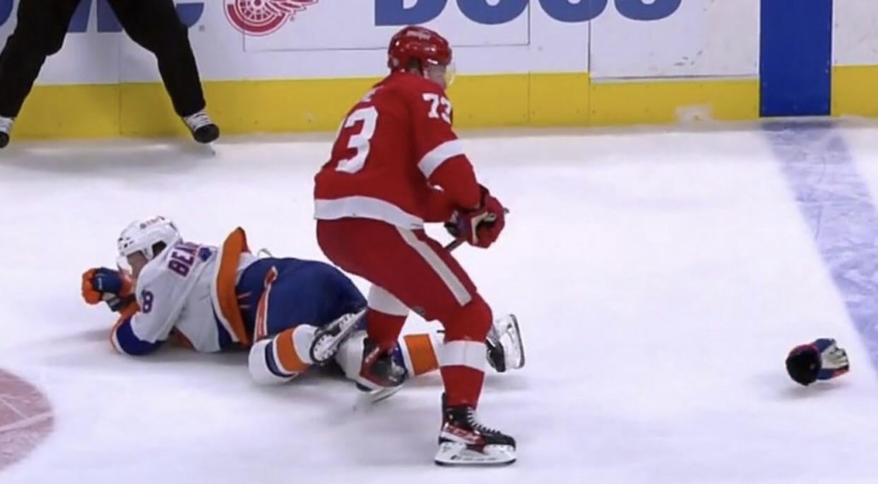 Adam Erne for 73 days til the Red Wings opener vs Montreal!