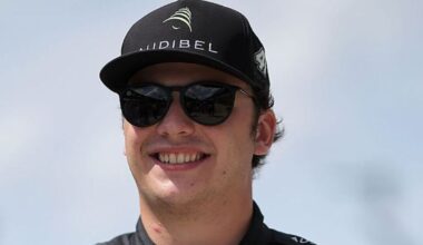 NASCAR star produces awkward interview moment before beating Larson - Motorsport - Sports