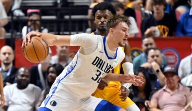 Mavs rookie the center of attention