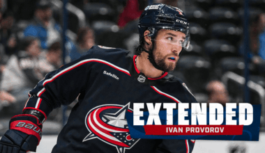 CBJ make the Provorov extension official: seven-year, $59.5 million contract extension ($8.5M AAV) through the 2031-32 season
