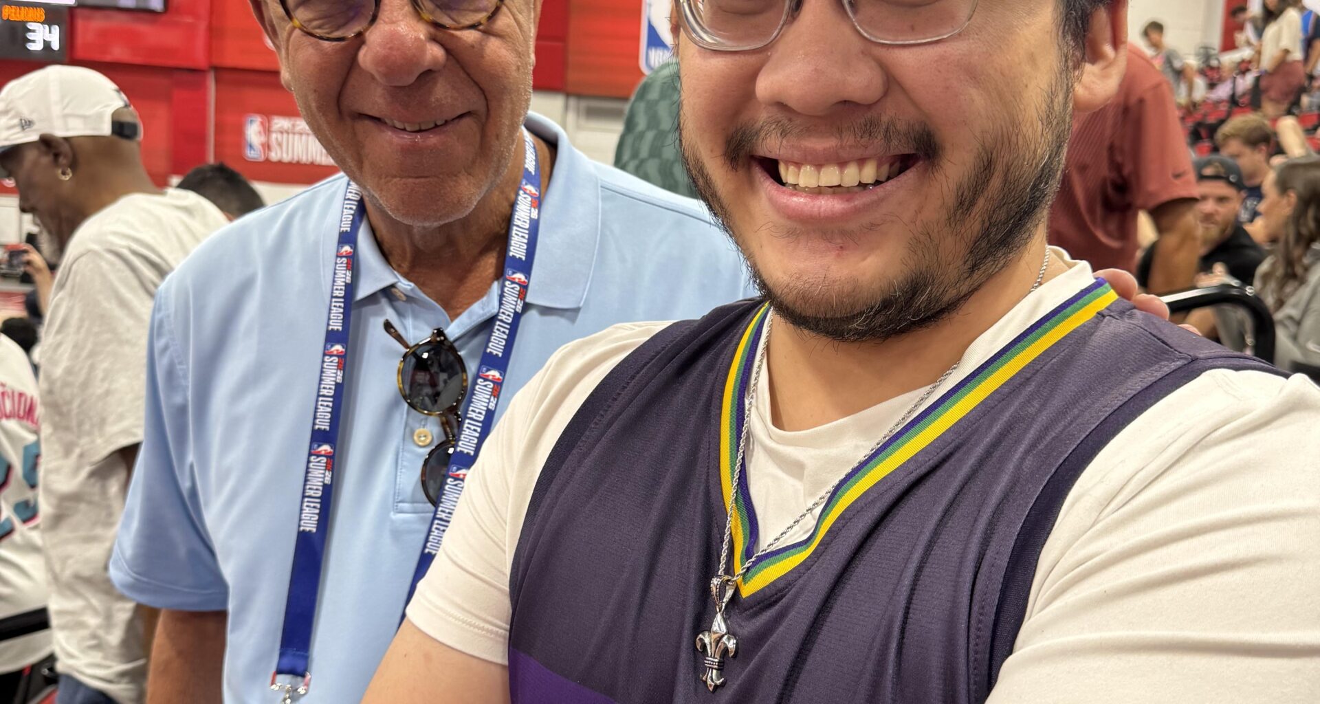 Sat Next to Joel Today