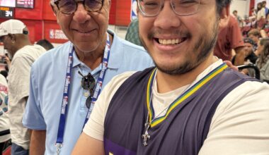 Sat Next to Joel Today