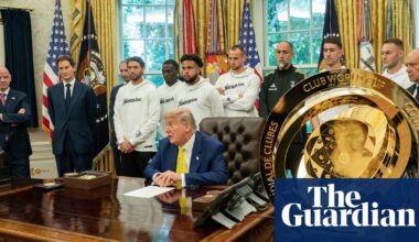 Trump says Club World Cup trophy will remain in Oval Office after tournament’s end | Club World Cup 2025
