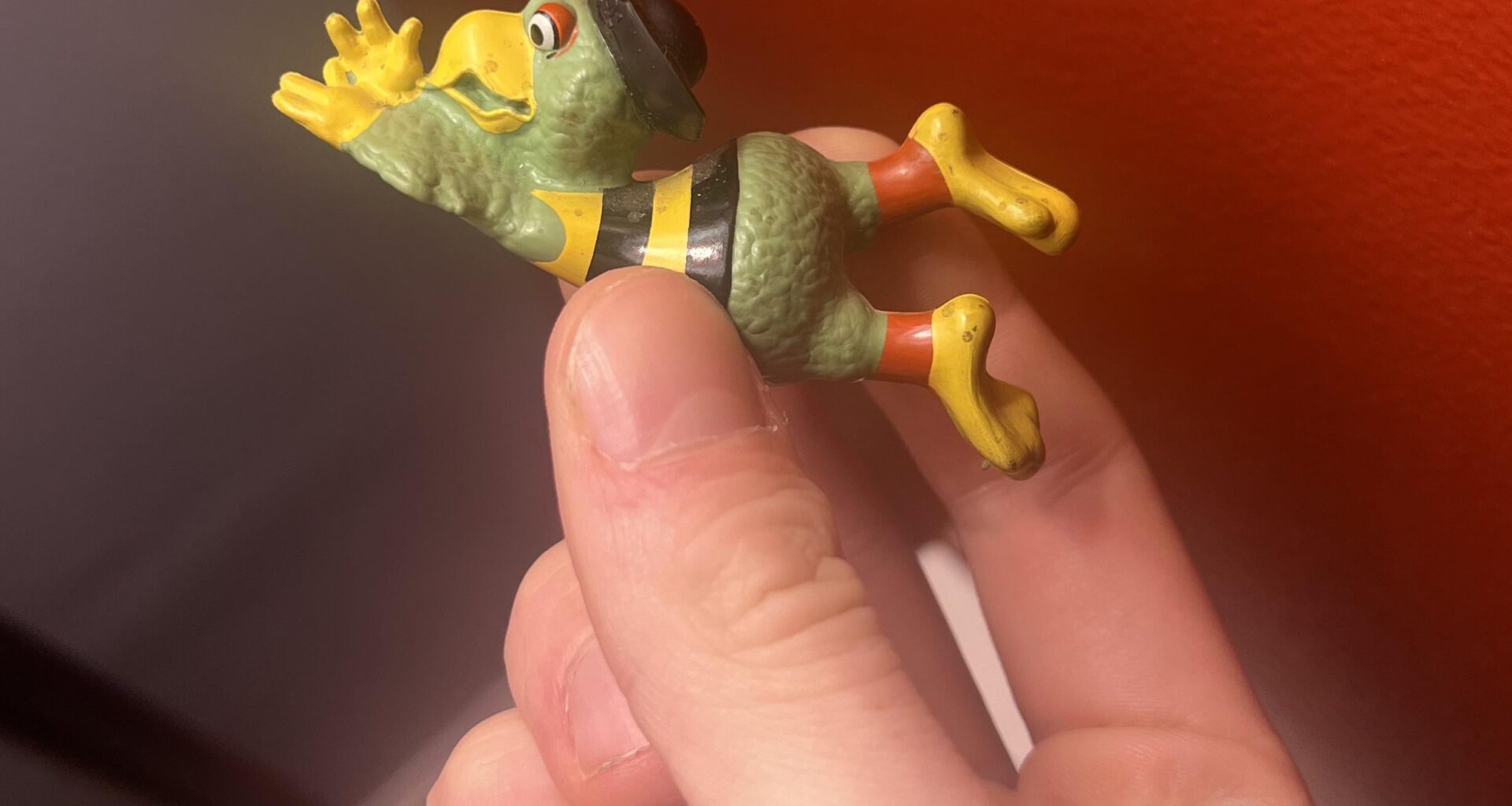 Dad didn’t want this figurine because it looked like he was “performing fellatio.”