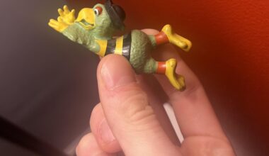 Dad didn’t want this figurine because it looked like he was “performing fellatio.”