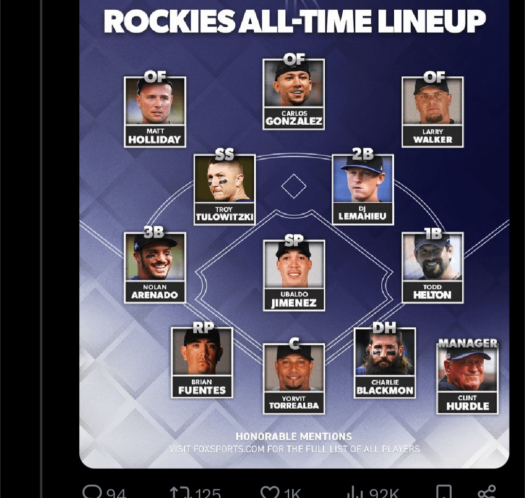 Alanna Rizzo comes to Chris Iannetta's defense in Fox Sports' all-time Rockies roster