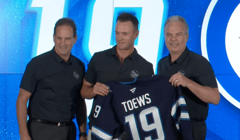 Happening now: Toews media availability.