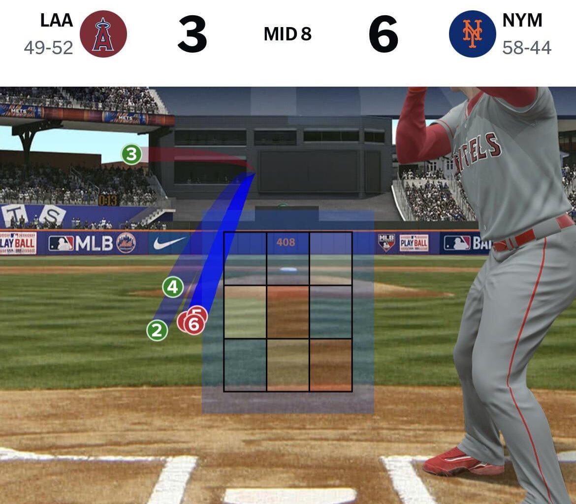 Rengifo with a 7 ball strikeout