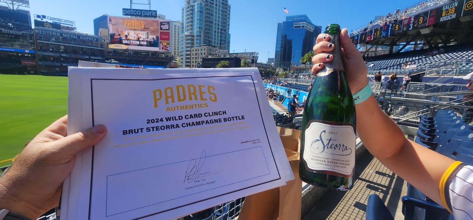 Wow! My son is a season ticket holder and this was what was in a mystery bag he was given today.