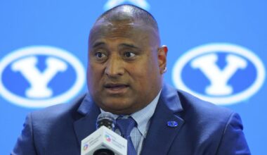 BYU football coach avoids comment on QB status amid transfer rumors - St. George News