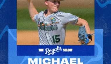 Royals Draft Michael Lombardi (RHP, Tulane) with the 61st overall pick.