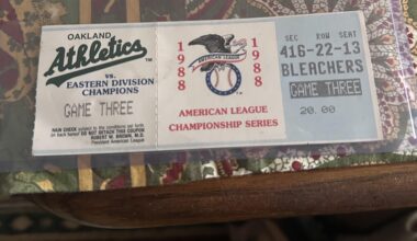 Got this ticket at flea market today