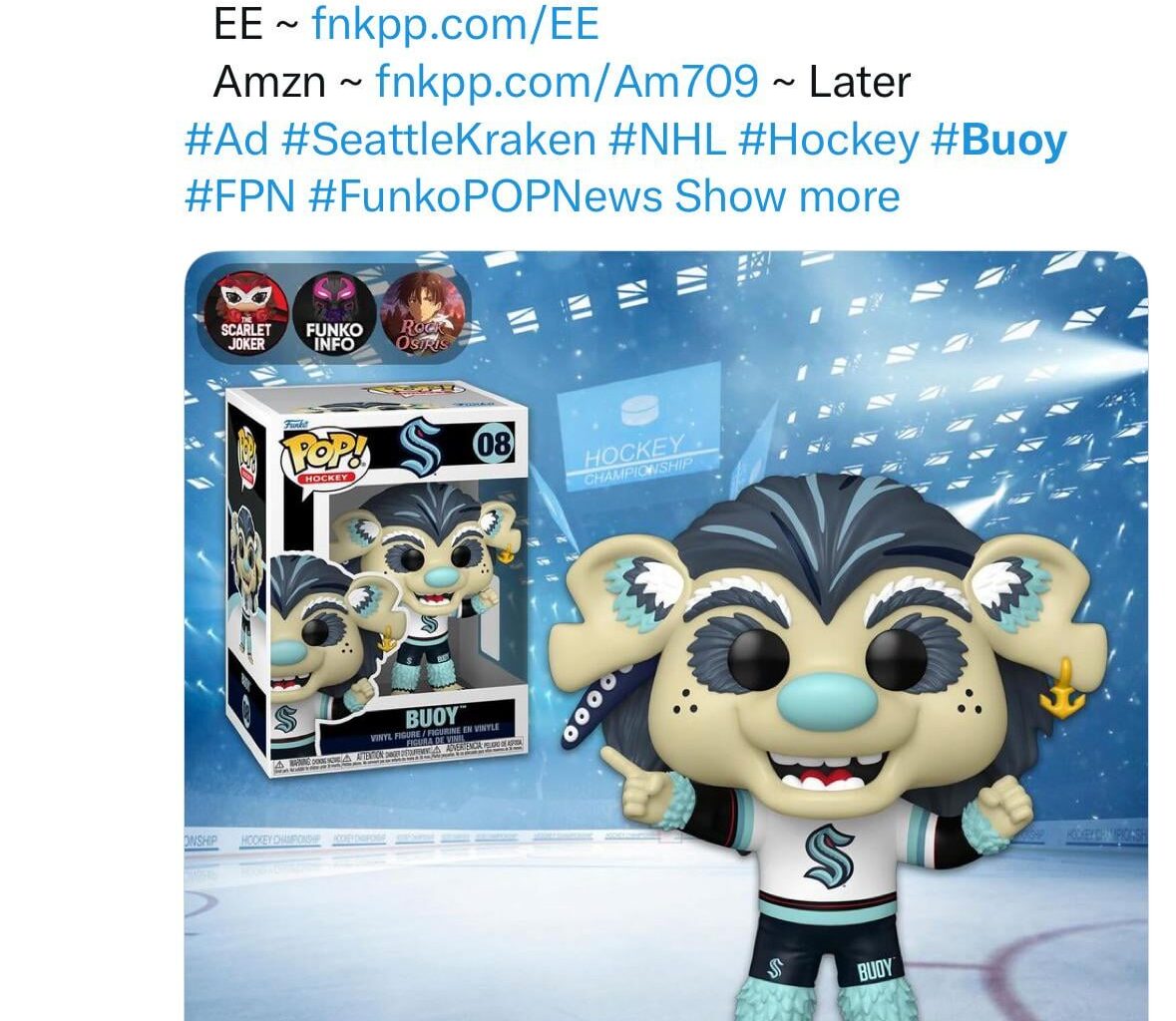 Buoy Funko Pop coming soon!