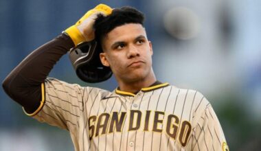 [Caswell] Juan Soto says he's not surprised by the heavy boos at Petco Park. Says Padres fans always root for their players, and "they're sad I'm gone."