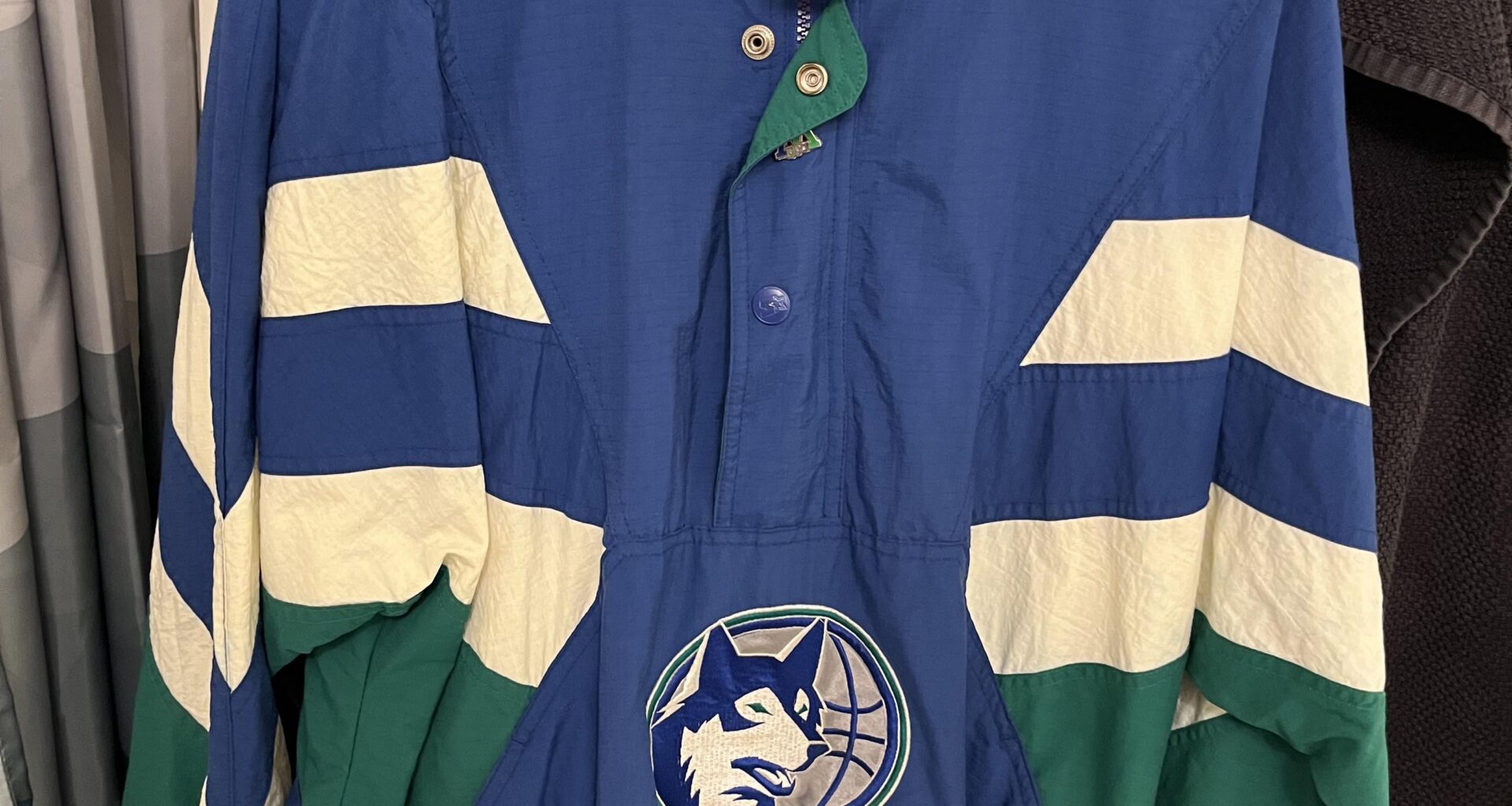 Gifting my old classic starter pullover to my pal's son!!