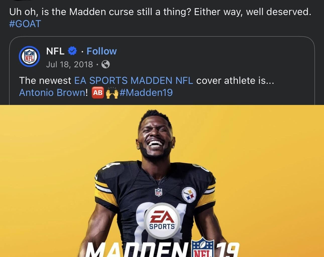 Had to look up when AB left the team… I was so naive back then