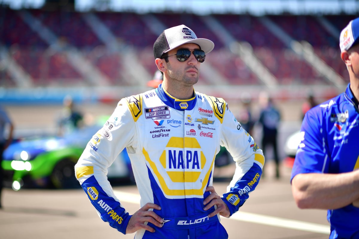 An image of NASCAR driver Chase Elliott