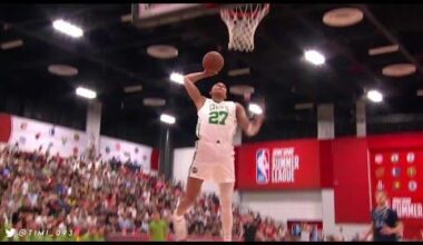 [HIGHLIGHTS] Walsh scores game-high 17 points, Gonzalez shows real promise and Bassey impresses with a double-double as the Celtics start Las Vegas Summer League with a win!