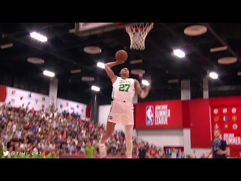 [HIGHLIGHTS] Walsh scores game-high 17 points, Gonzalez shows real promise and Bassey impresses with a double-double as the Celtics start Las Vegas Summer League with a win!