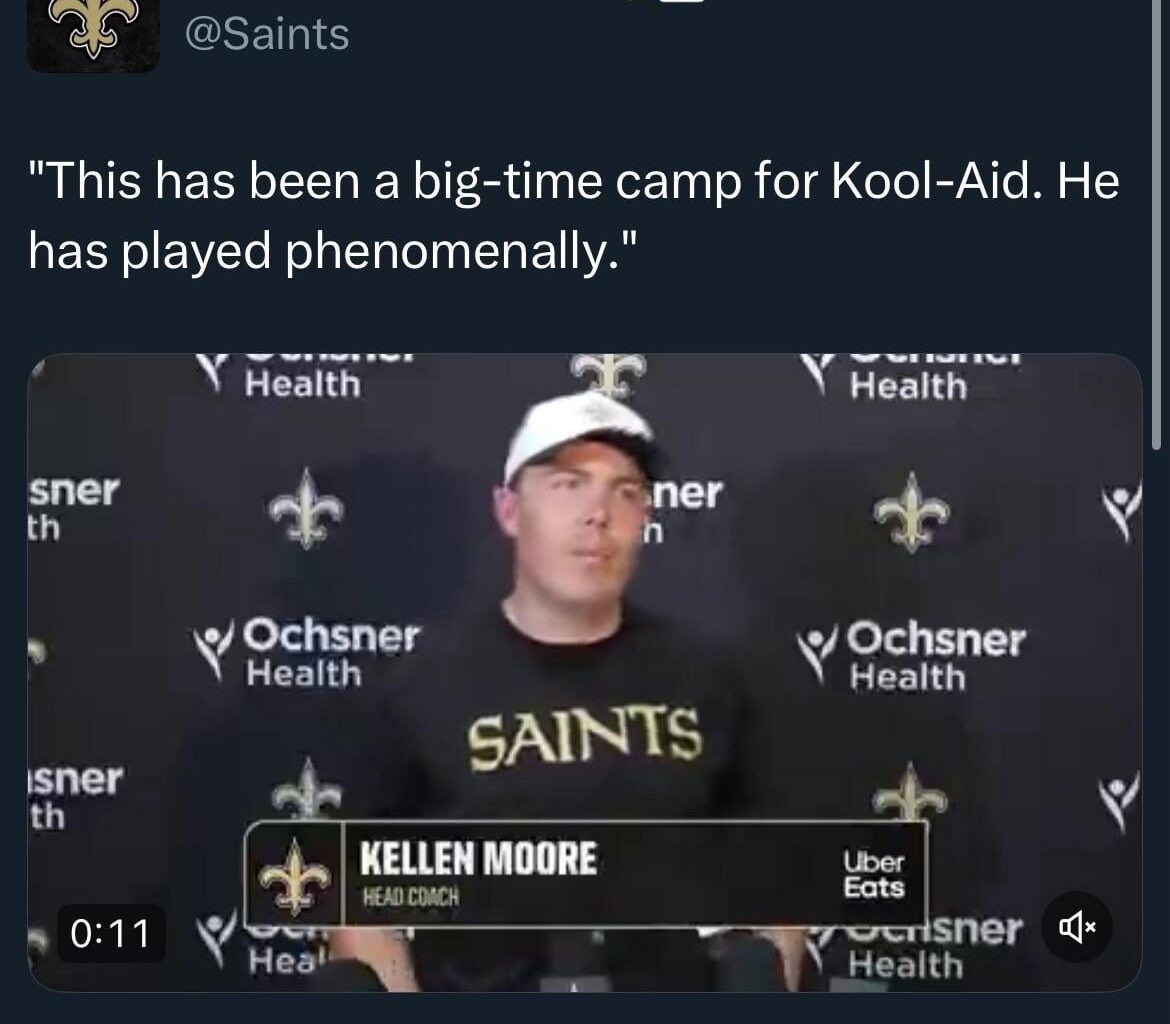 Drinking that Kool-aid