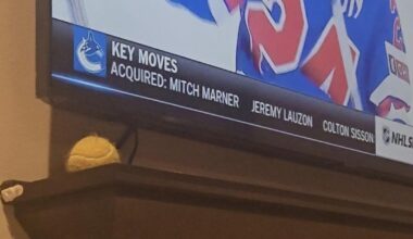NHL network is incorrect about trades and extensions for Vancouver.