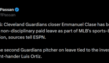 Jonathan India's son, Emmanuel Clase, is being Investigated for betting.