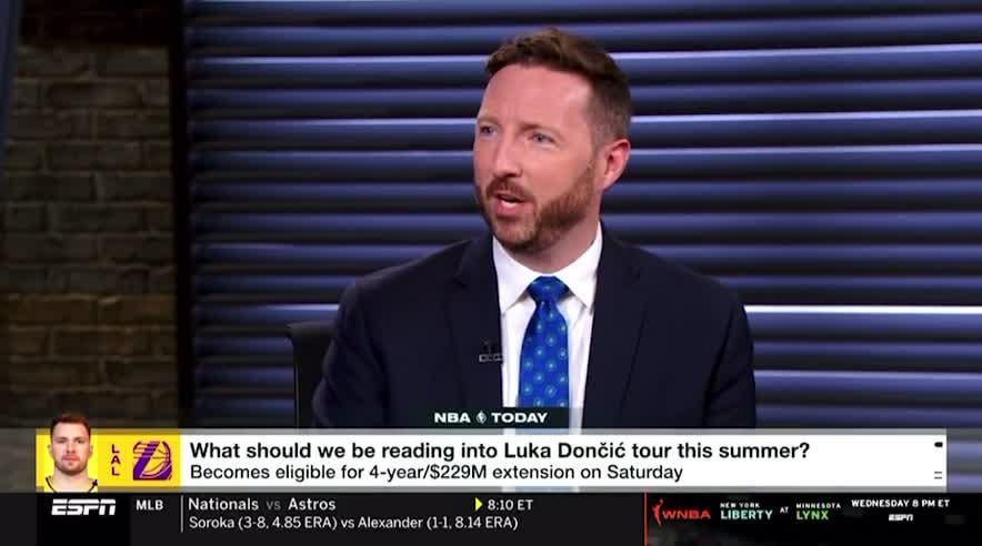 [McMenamin] "Luka's mentality is win now."