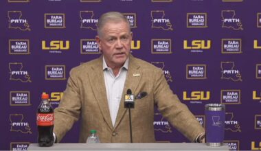 LSU Football Coach Brian Kelly Kicks Off SEC Media Days Today On A Roll